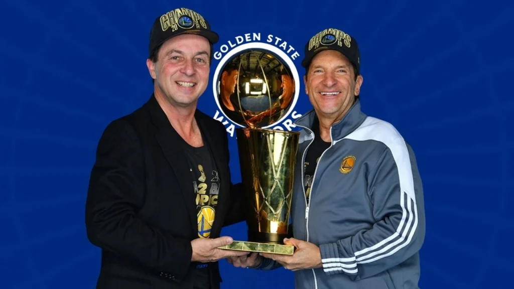 Owner of the Golden State Warriors Peter Guber and Guber